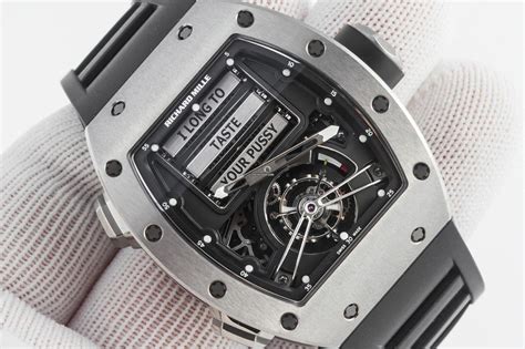 richard mille erotic titanium